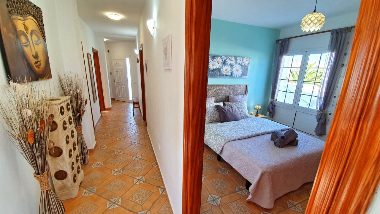 Ferienhaus Casa Blanca - Tarajalejo - Glasfaserinternet - Meerblick Экстерьер фото